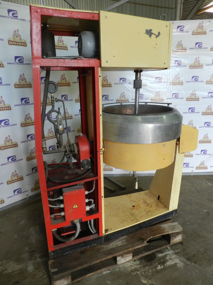 TIPPING BOILER WITH A2LHE MIXER