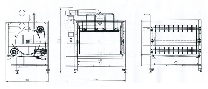 Coating cabin SW-CC