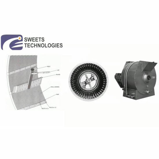 SWEETS TECHNOLOGIES We are glad to offer you the plate segment (armor), a spare parts for the turbo-conch machine Lloveras